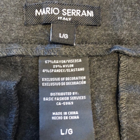 Gray stretch ankle pants - Picture 3 of 3